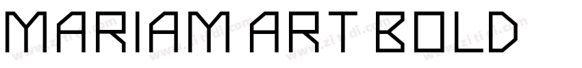 Mariam Art Bold字体转换